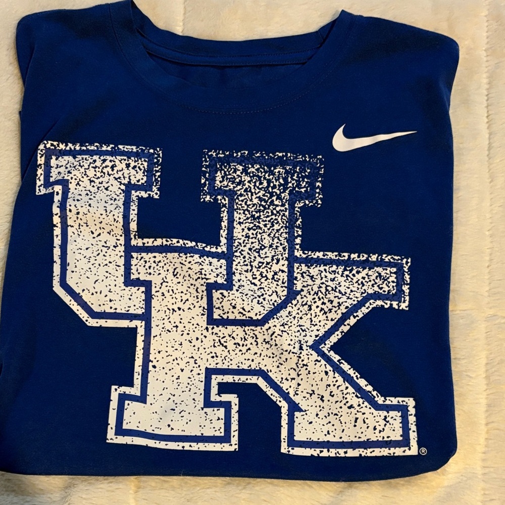 Nike Men’s UK DRI FIT ROYAL BLUE T SHIRT MEDIUM